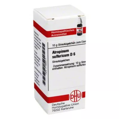 DHU Atropinum Sulicum D 6 globulek, 10 g DHU Atropinum Sulicum D 6 globulek, 10 g