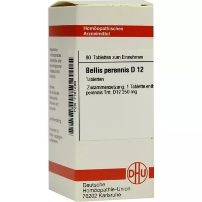BELLIS PERENNIS D 12 tabletek, 80 szt