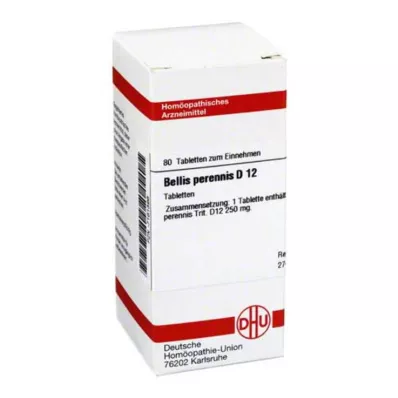 BELLIS PERENNIS D 12 tabletek, 80 szt BELLIS PERENNIS D 12 tabletek, 80 szt