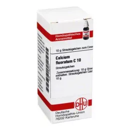 CALCIUM FLUORATUM C 10 kulek, 10 g