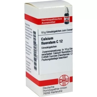 CALCIUM FLUORATUM C 12 kulek, 10 g