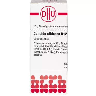 CANDIDA ALBICANS D 12 kulek, 10 g