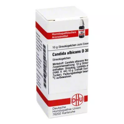CANDIDA ALBICANS D 30 kulek, 10 g