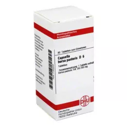 CAPSELLA BURSA Pastoris D 6 tabletek, 80 szt