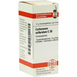 CARBONEUM SULFURATUM C 30 kulek, 10 g