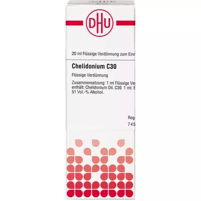 CHELIDONIUM Rozcieńczenie C 30, 20 ml