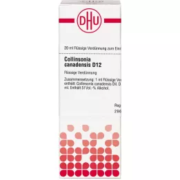 COLLINSONIA CANADENSIS D 12 Rozcieńczenie, 20 ml