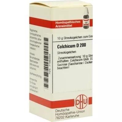 COLCHICUM D 200 globulek, 10 g