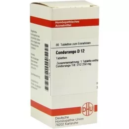 CONDURANGO D 12 tabletek, 80 szt