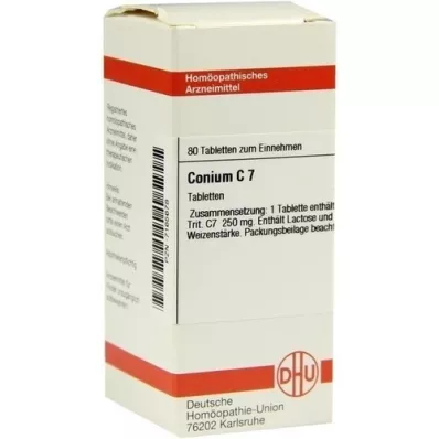 CONIUM C 7 tabletek, 80 szt