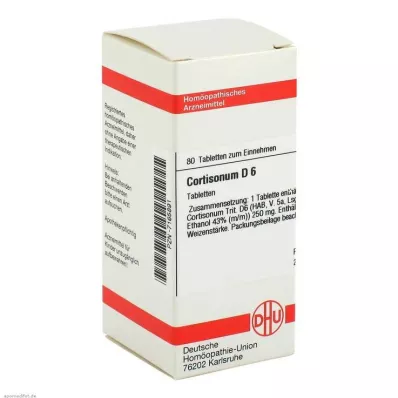 DHU Cortisonu D 6 tabletek, 80 szt DHU Cortisonu D 6 tabletek, 80 szt