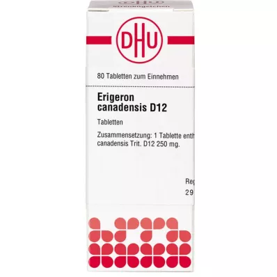 ERIGERON CANADENSIS D 12 tabletek, 80 szt