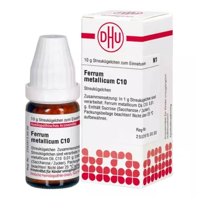 Globulki Ferrum Metallicum C10 (10 g) Globulki Ferrum Metallicum C10 (10 g)