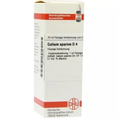 GALIUM APARINE Rozcieńczenie D 4, 20 ml