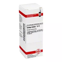 GINKGO BILOBA D 12 Rozcieńczenie, 20 ml