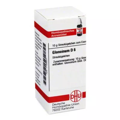 DHU Glonoinum D 6 globulek, 10 g DHU Glonoinum D 6 globulek, 10 g