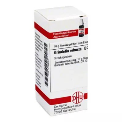 GRINDELIA ROBUSTA D 3 globulki, 10 g