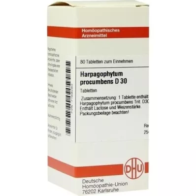 HARPAGOPHYTUM PROCUMBENS D 30 tabletek, 80 szt