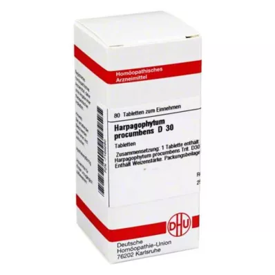HARPAGOPHYTUM PROCUMBENS D 30 tabletek, 80 szt