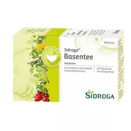 SIDROGA Woreczek filtrujący do herbaty alkalicznej Wellness, 20X1,5 g