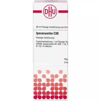 IPECACUANHA Rozcieńczenie C 30, 20 ml