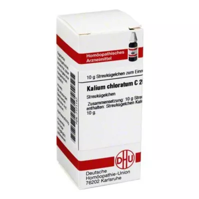 DHU Chloratum potasu C 200 globulek, 10 g DHU Chloratum potasu C 200 globulek, 10 g