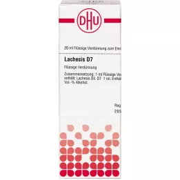 LACHESIS Rozcieńczenie D 7, 20 ml