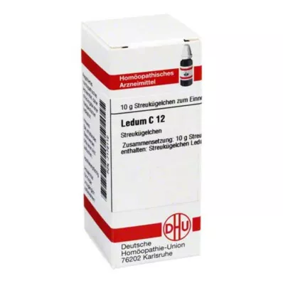 DHU Ledum C 12 globulek, 10 g