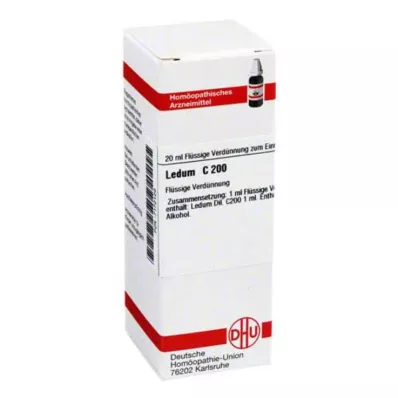 LEDUM C 200 Rozcieńczenie, 20 ml