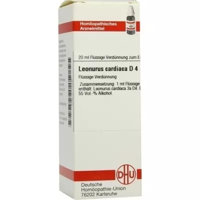 LEONURUS CARDIACA Rozcieńczenie D 4, 20 ml
