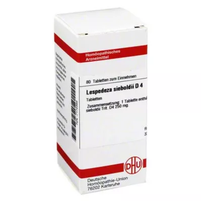 LESPEDEZA SIEBOLDII D 4 tabletki, 80 szt