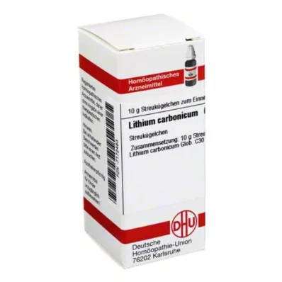 LITHIUM CARBONICUM C 30 kulek, 10 g