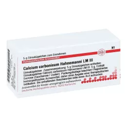 CALCIUM CARBONICUM Hahnemanni LM III Globulki, 5 g