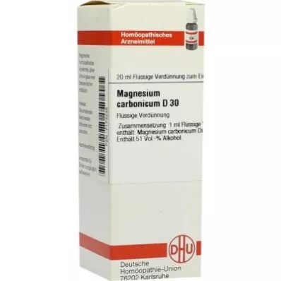 Magnez Carbonicum D30 Rozcieńczenie (20 ml) Magnez Carbonicum D30 Rozcieńczenie (20 ml)