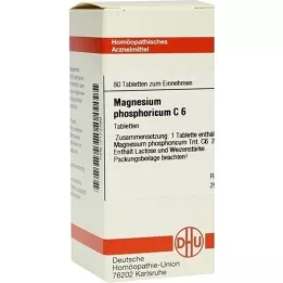 MAGNESIUM PHOSPHORICUM C 6 tabletek, 80 szt