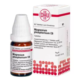 MAGNESIUM PHOSPHORICUM C 6 tabletek, 80 szt