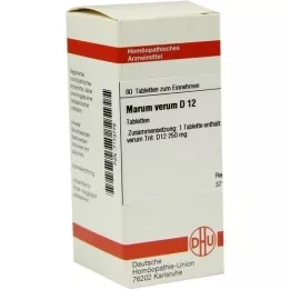 MARUM VERUM D 12 tabletek, 80 szt