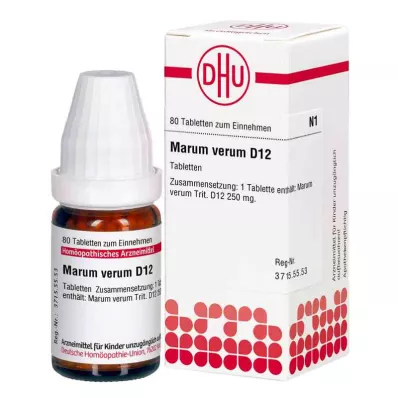 Tabletki Marum Verum D12 (80 sztuk)