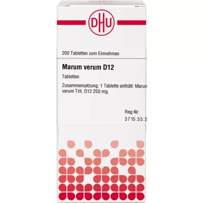 MARUM VERUM D 12 tabletek, 200 szt
