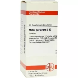 MATER PERLARUM D 12 tabletek, 80 szt