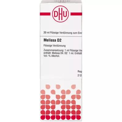 MELISSA D 2 Rozcieńczenie, 20 ml