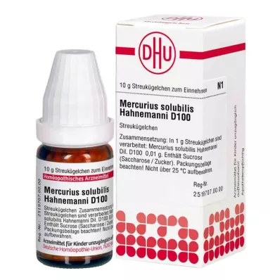 Mercurius Solub.Globulki D100 Hahnemann (10 g)