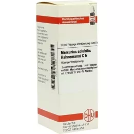 MERCURIUS SOLUBILIS Hahnemanni C 6 Rozcieńczenie, 20 ml