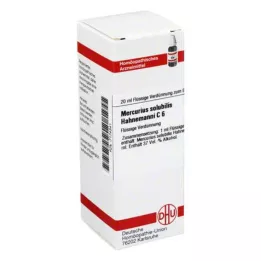 MERCURIUS SOLUBILIS Hahnemanni C 6 Rozcieńczenie, 20 ml