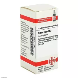 MEZEREUM D 3 globulki, 10 g