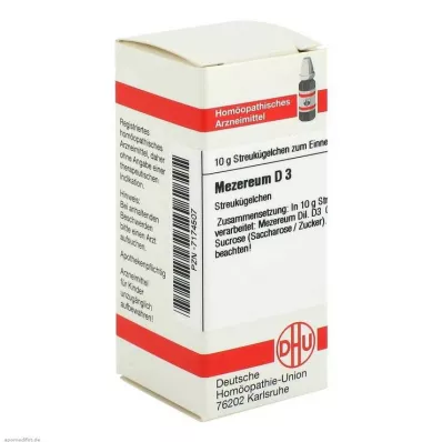 MEZEREUM D 3 globulki, 10 g MEZEREUM D 3 globulki, 10 g