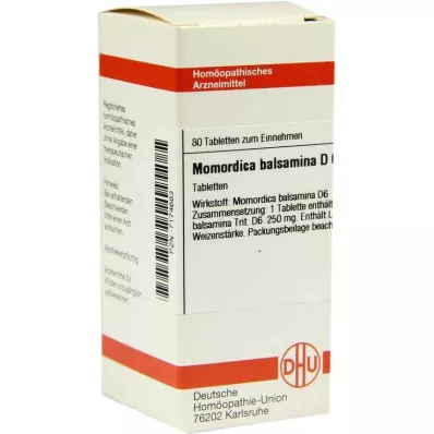 DHU Momordica Balsamina D 6 tabletek, 80 szt