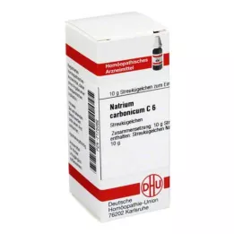 NATRIUM CARBONICUM C 6 kulek, 10 g