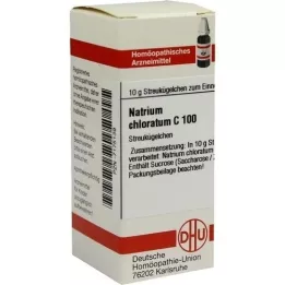 NATRIUM CHLORATUM C 100 globulek, 10 g