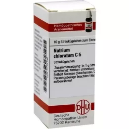 NATRIUM CHLORATUM C 5 kulek, 10 g